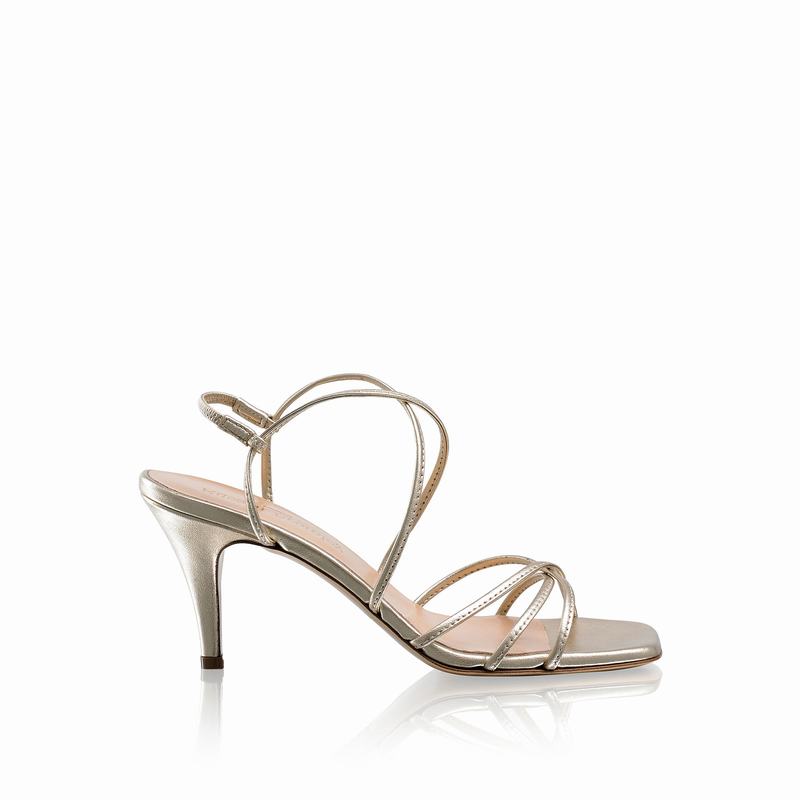 Russell & Bromley Airstrip70 70mm Sandals Womens Metallic [UDR114WN]